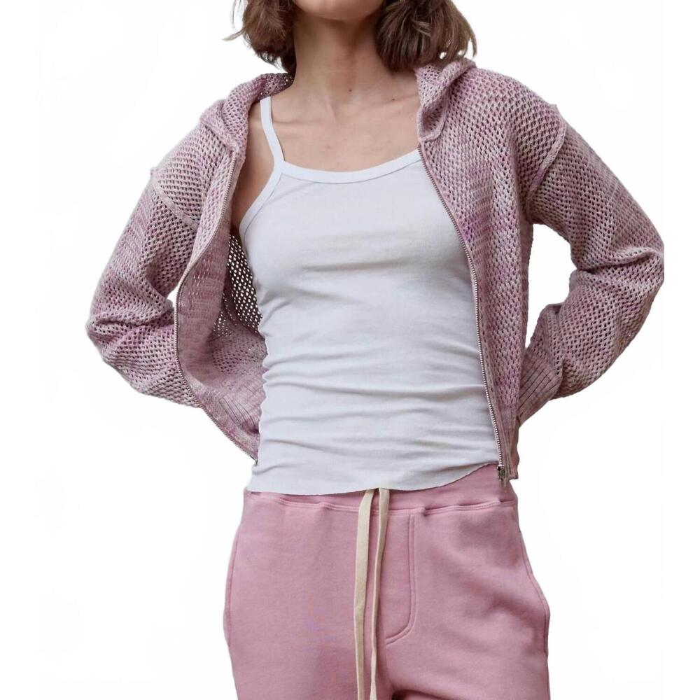 NEW NSF mills painted sweater in lavender